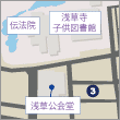 東京浅草　大黒家天麩羅 地図